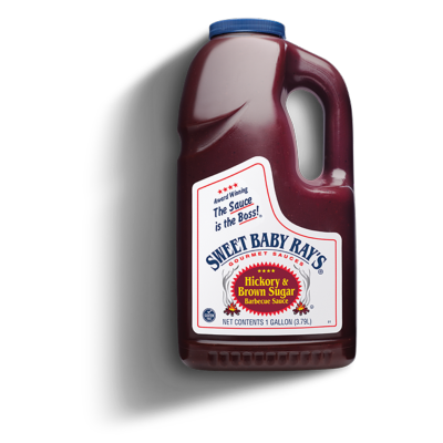 SAUCE BBQ HICKORY - Sweet Baby Ray's - GALLON 4,5 Kg