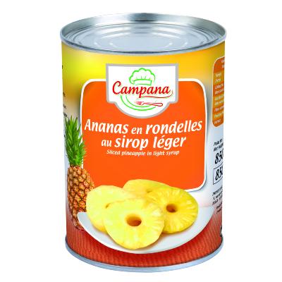 ANANAS EN TRANCHES 4/4 - VENDU PAR COLIS DE 12 UVC