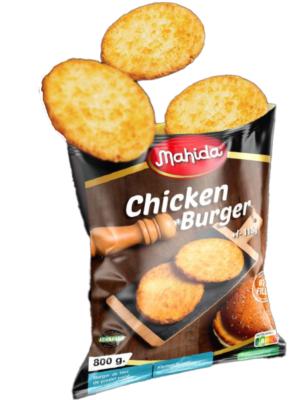 CHICKEN BURGER 7 x 800 gr ( 67% filet de poulet )