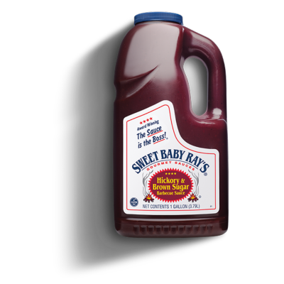 SAUCE BBQ HICKORY - Sweet Baby Ray's - GALLON 4,5 Kg