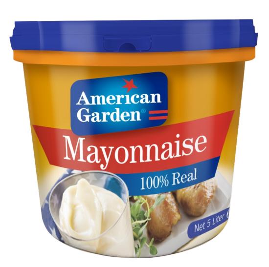 MAYONNAISE BLANCHE 5KG AMERICAN 70% D'HUILE