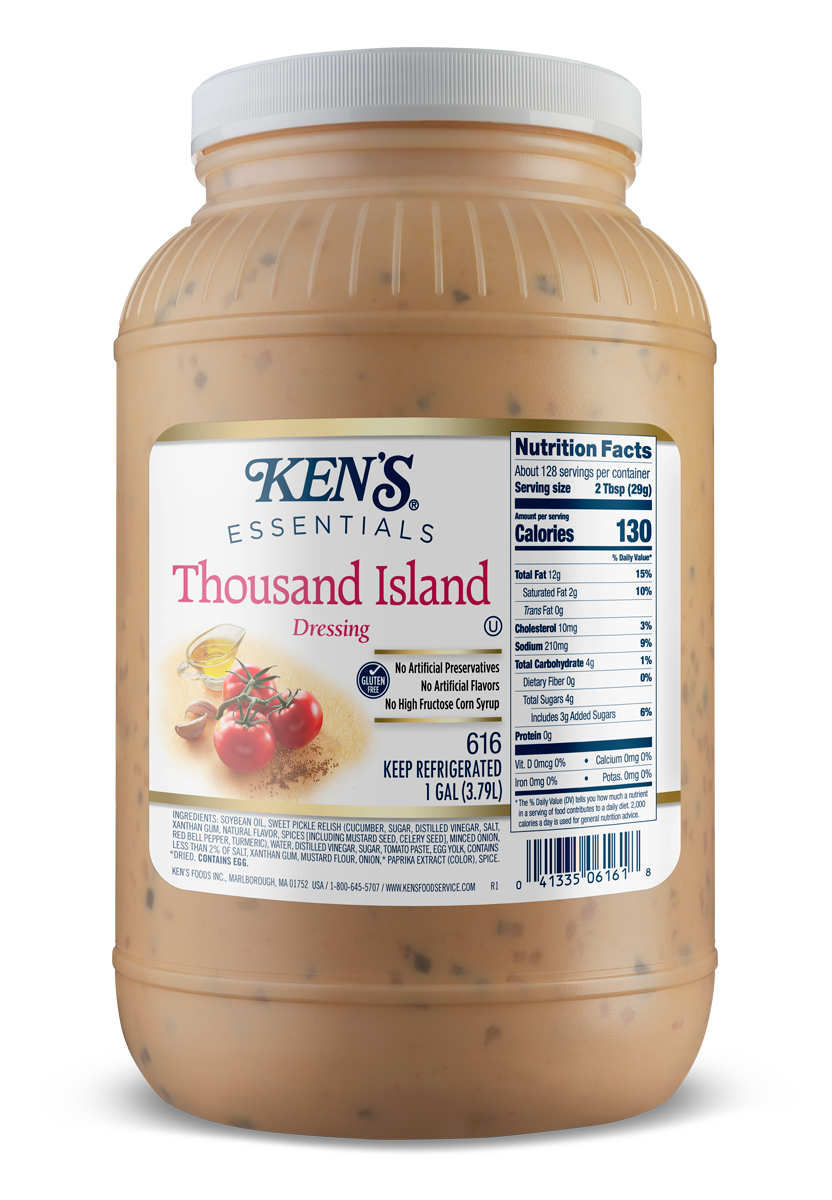 SAUCE THOUSAND ISLAND - GALLON 3.9 kg