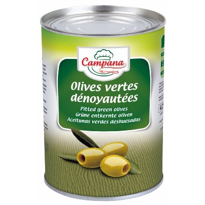 OLIVE VERTE DENOYAUTEE 5KG CAL 34/36 CAMPANA