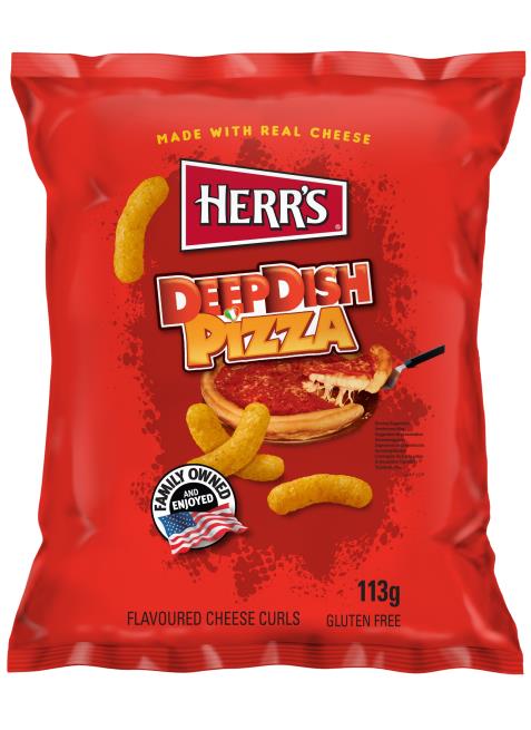 CURLY HERR'S DEEP DISH PIZZA VENDU PAR COLIS DE 12 UVC