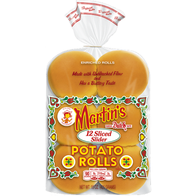 PAIN POTATO MARTIN'S 10cm VENDU PAR 36 COLIS de 60 UVC