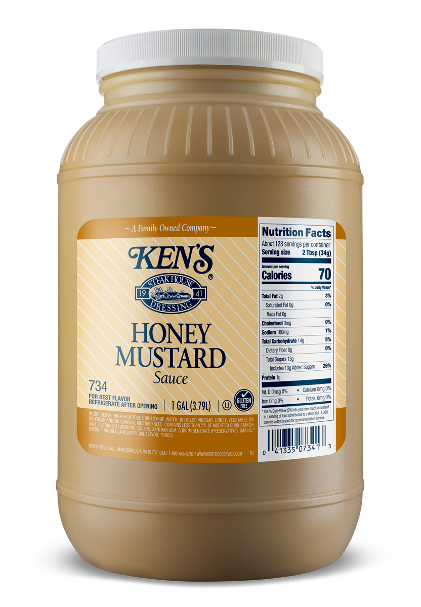 SAUCE HONEY MUSTARD - GALLON 3.9 kg