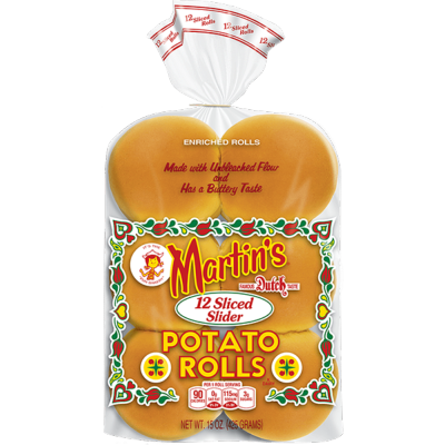 PAIN  POTATO MARTIN'S 10 cm  VENDU PAR 18 COLIS X 60 UVC