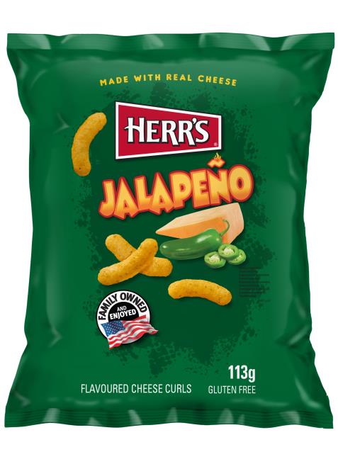 CURLY HERR'S JALAPENO VENDU PAR COLIS DE 12 UVC