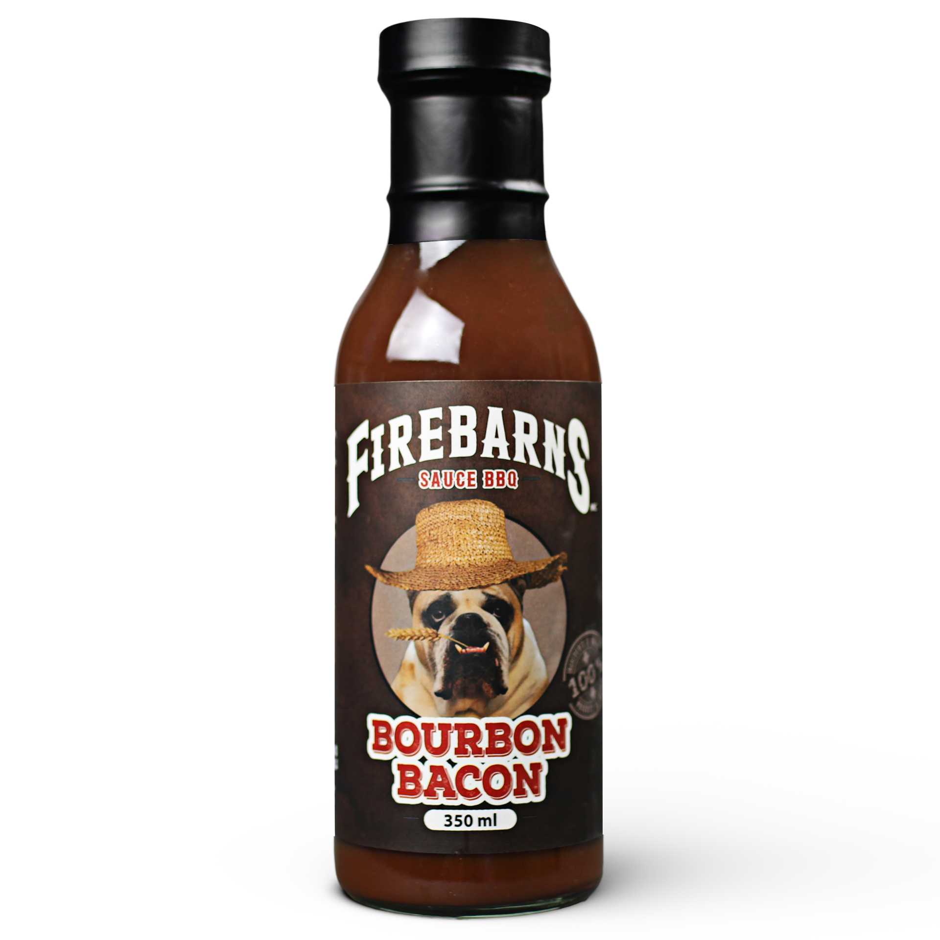 FIREBARNS SAUCE BBQ BOURBON BACON VENDU PAR 12 UVC