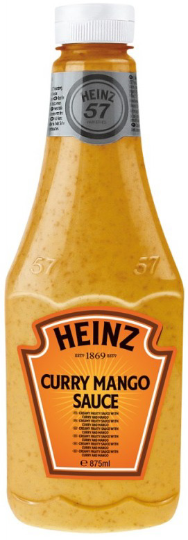 HEINZ TUBE CURRY MANGO 875 ml VENDU A L'UNITE  