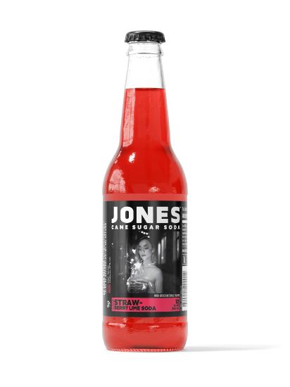 Soda JONES STRAWBERRY LIME 355ml x 12 Bles 