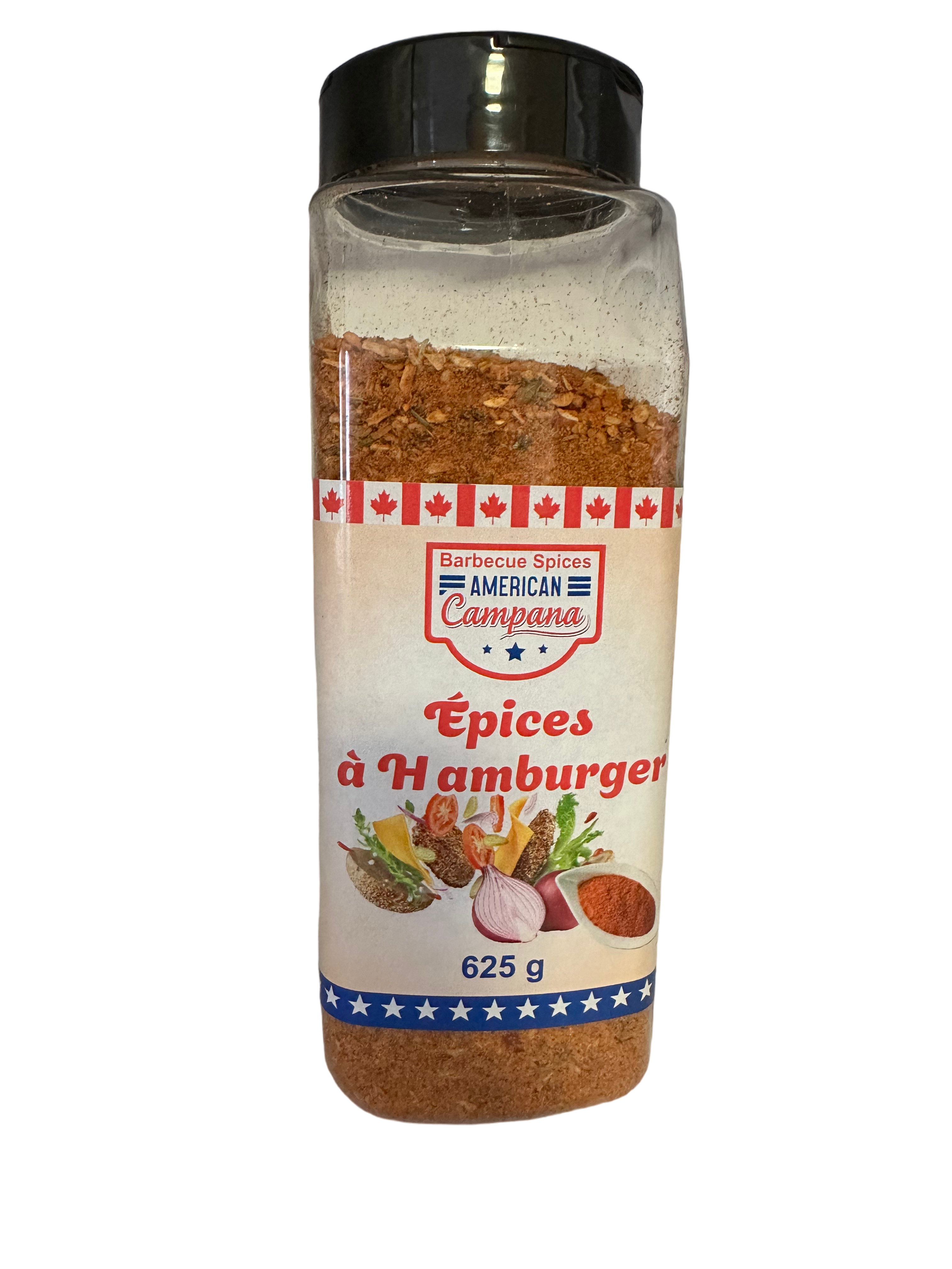 EPICES A HAMBURGER AMERICAN CAMPANA 625 gr VENDU PAR 12 UVC