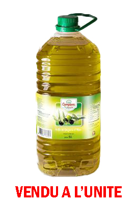 HUILE D'OLIVE EXTRA VIERGE CAMPANA BOUTEILLE 5 L 