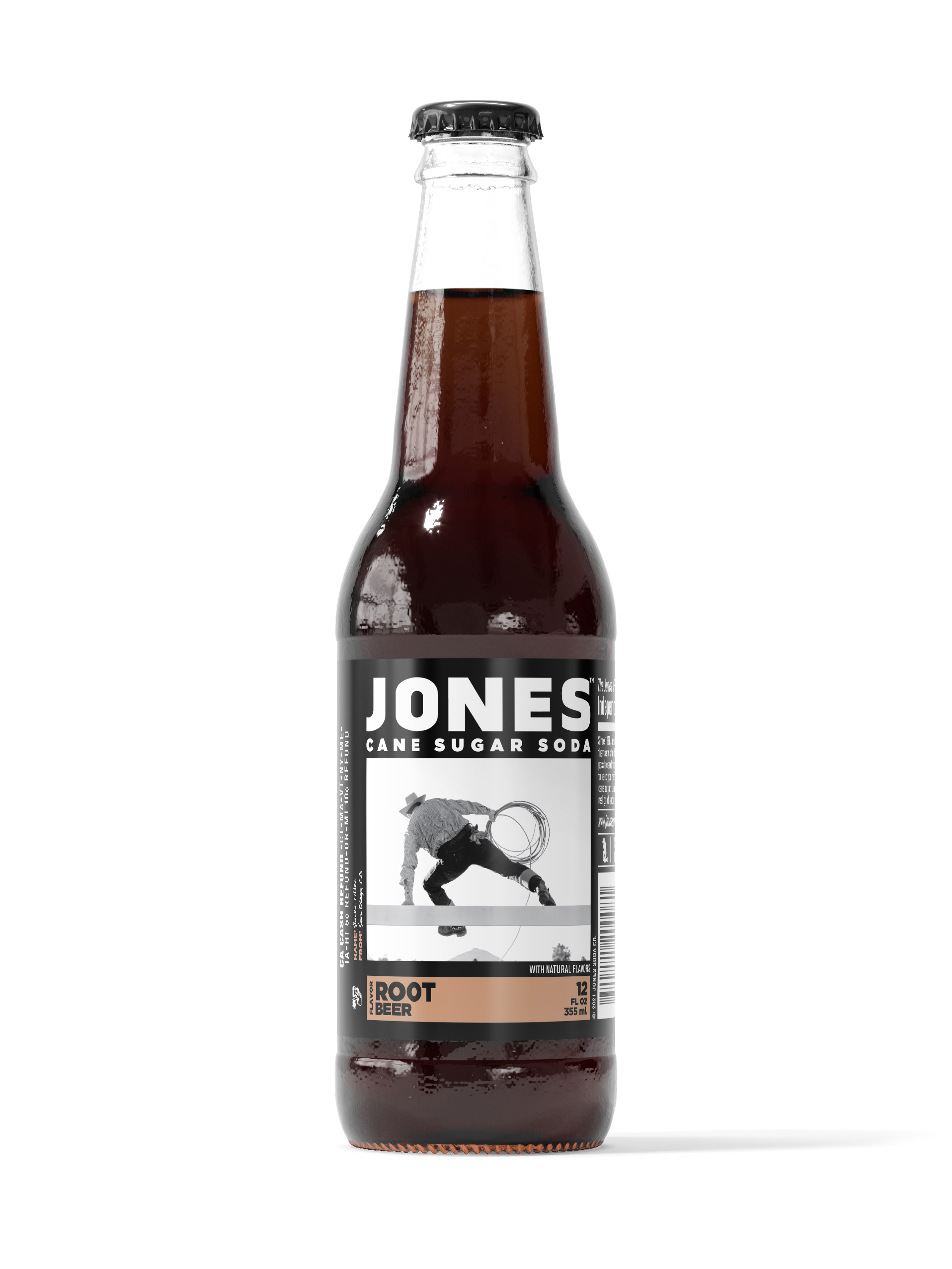 Soda JONES ROOT BEER 355ml x 12 Bte
